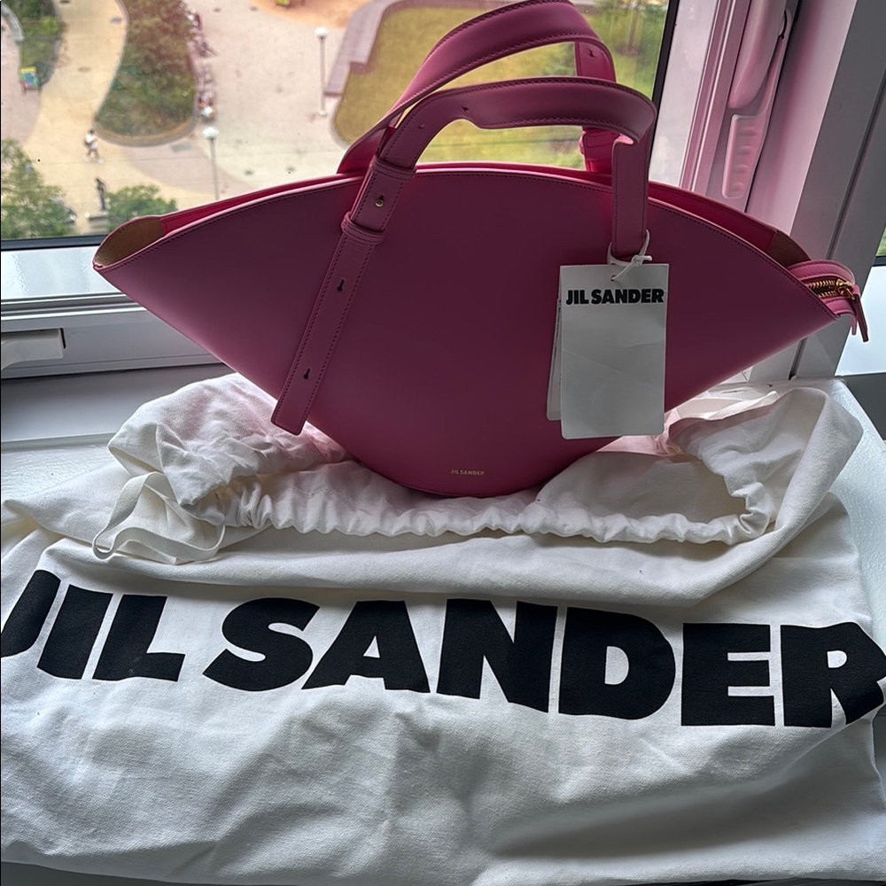 Jil Sander Pink Sombrero Bag